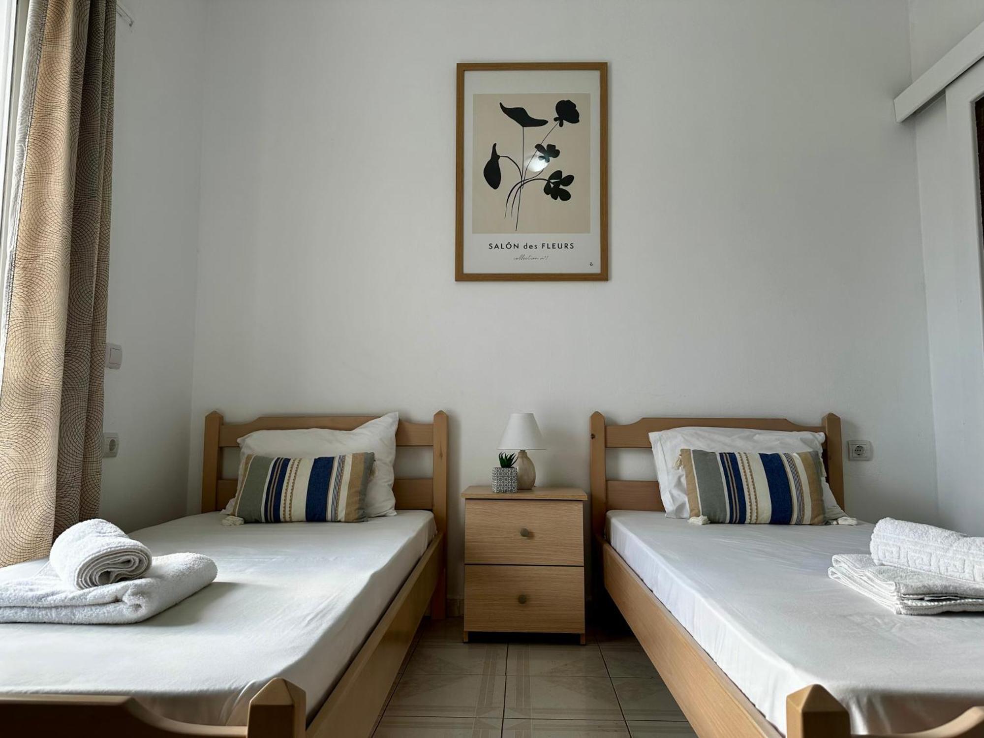 Central, Sunny & Spacious Apartment, In Kos, "1" Kültér fotó
